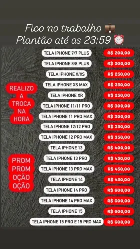 Tela para seu iPhone