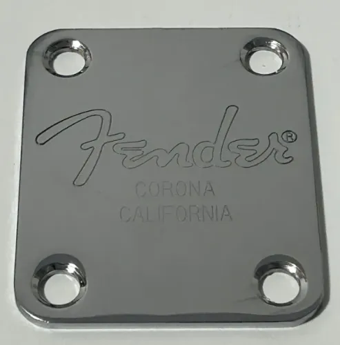 Placa de fixação de braço Fender de 4 parafusos para Stratocaster, Telecaster, Jazzmaster,
