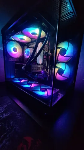 Kit de 3 Fans Gamer 140mm Deepcool Cf140 ARGB!!