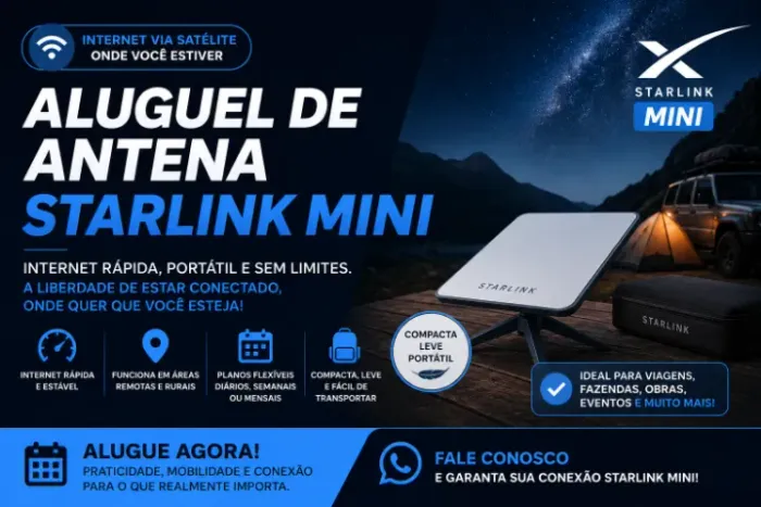 Aluguel Starlink Mini
