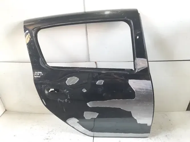 Porta Traseira Direita Sandero 2015 2016 A 2019 19092311 Preta