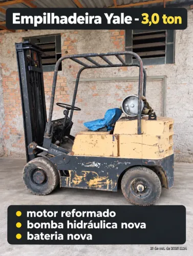 VENDO EMPILHADEIRA YALE