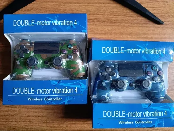 Controle Gamepad Ps4 camuflado Novo Entrega