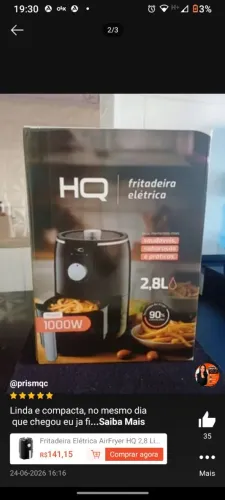 Vendo Airfryer novíssima lacrada