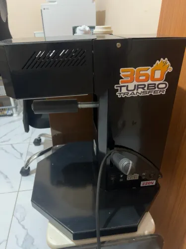 Prensa Giro 360 Turbo Transfer para Copos e Canecas 220V - Usada