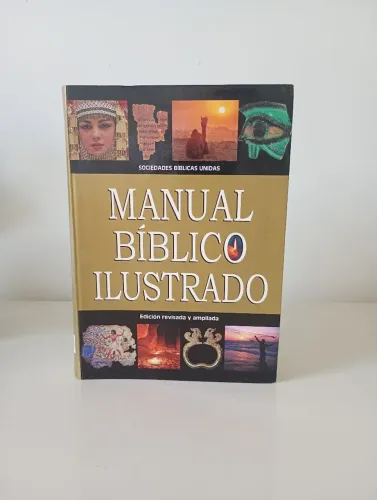 Livro acadêmico Manual bíblico Ilustrado Sociedade bíblica do Brasil