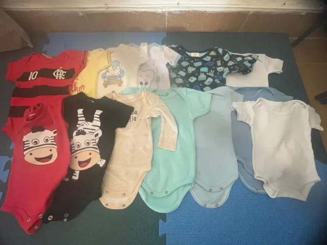 Lote roupas RN menino