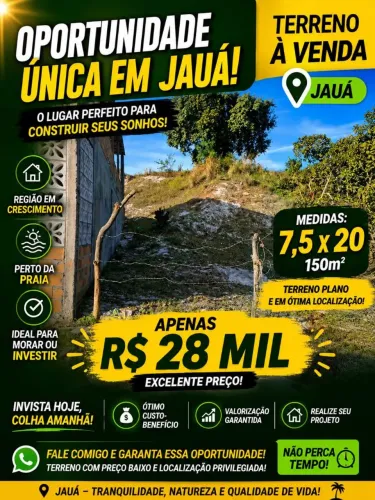 Terreno em Jauá