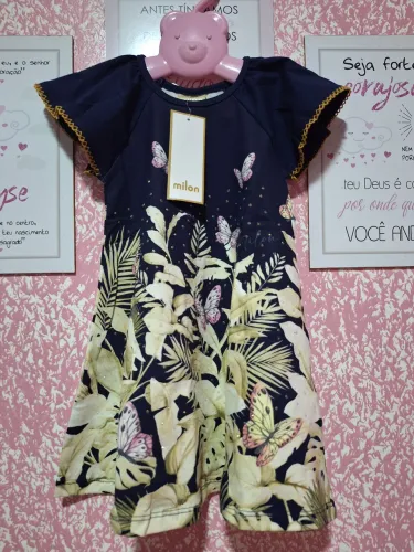 Vestido infantil 2 e 3 anos 