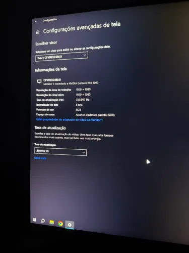 MONITOR GAMER 360Hz Pichau