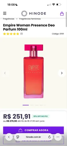 perfume doce