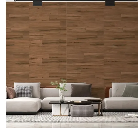 Lindo porcelanato Delta sucupira escala 