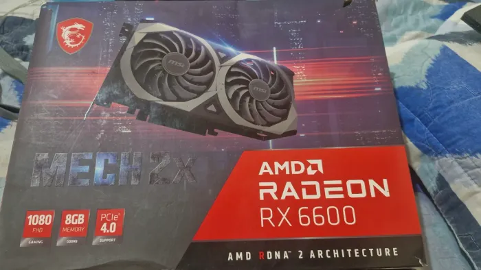Rx 6600 8gb venda/troca p/ up