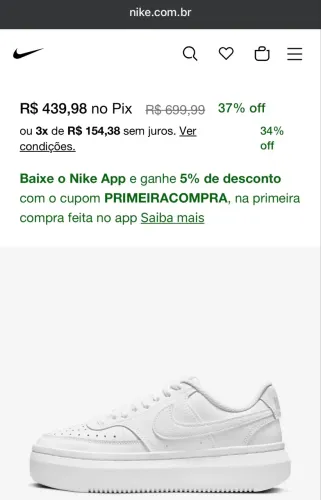 Tênis Nike original
