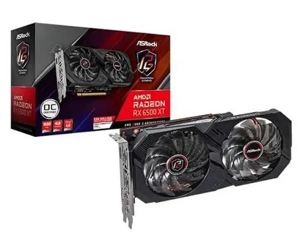 ASRock AMD Radeon RX 6500 XT Phantom Gaming de 4GB