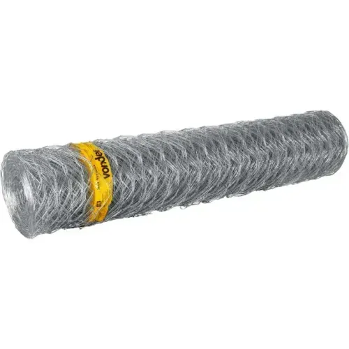 Tela metálica hexagonal, mangueirão, malha 3", 18 BWG x 1,2 m, com 50 m, VONDER