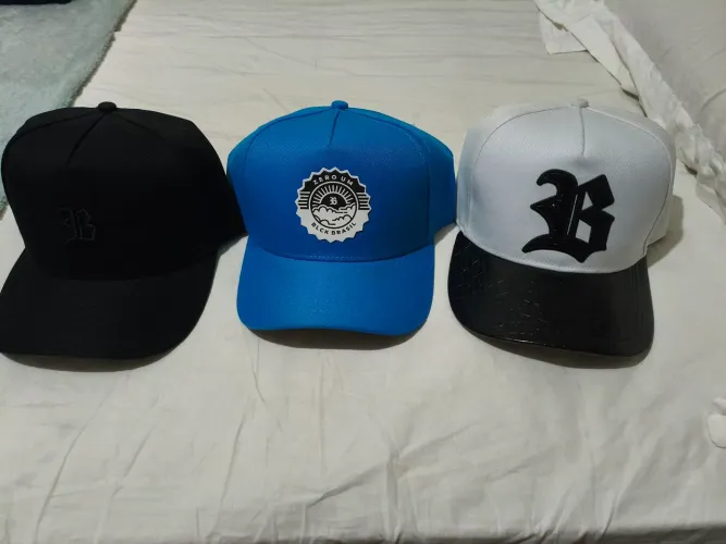 Bonés Black Brasil Originais - Excelente Estado