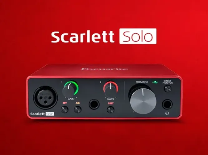 Scarlett solo terceira geração 