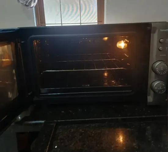 Vendo forno elétrico 127w semi novo