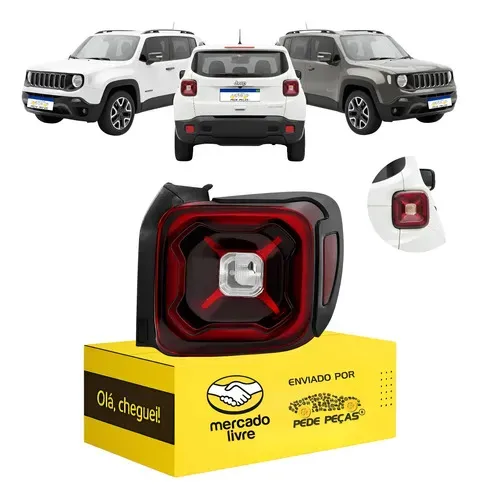 Lanterna Sinaleira Traseira Jeep Renegade 2020 2021 C/led Ld Direito/passageiro