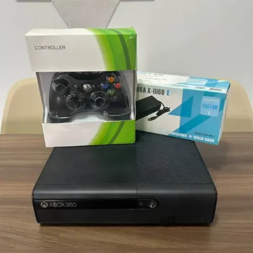 XBOX 360 COM MAIS DE 130 JOGOs+2CONTROLES VÍDEO GAME COMPLETO COM JOGOS NO HD! Xbox360 rgh