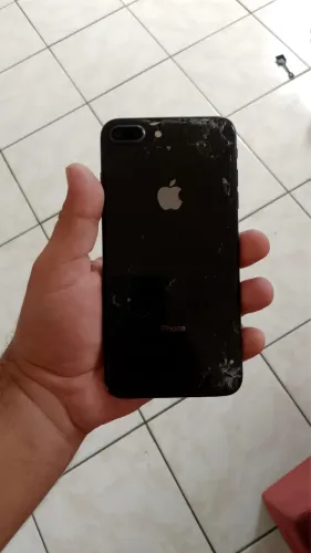 iPhone 8plus preto 