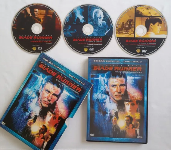 DVD TRIPLO: BLADE RUNNER O CAÇADOR DE ANDRÓIDES+ BLADE RUNNER 2049
