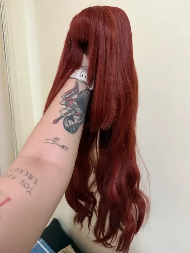 Peruca Ruiva/Vermelha