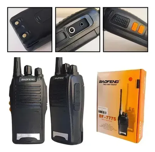 Kit Radio Comunicador Baofeng (2 Unidades) *NOVO*
