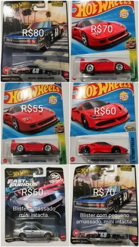 Hot Wheels com detalhes