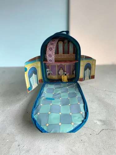 Mochila - Castelo   Princesa Branca de neve 