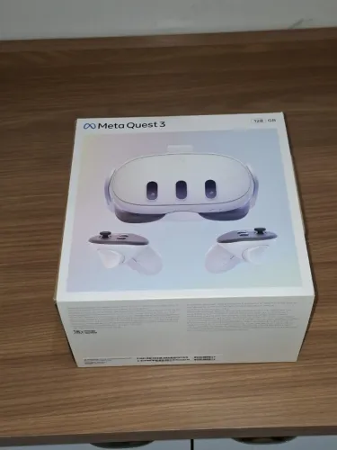 Meta quest 3 128gb + capa protetora de silicone