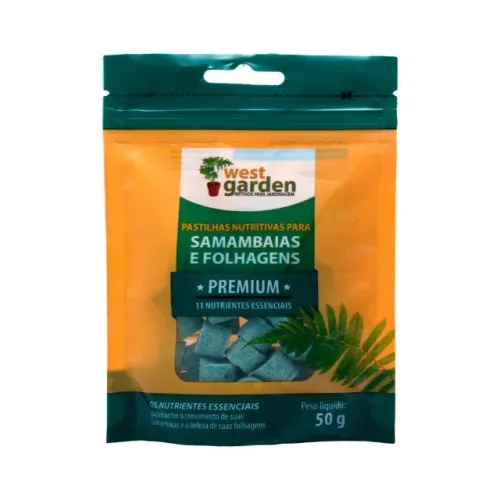 West Garden Pastilhas Nutritivas Para Samambaias e Folhagens