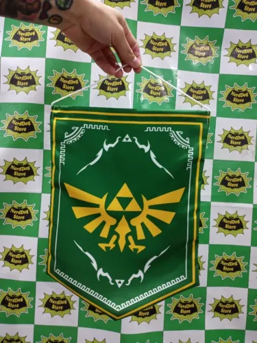 Bandeira Hyrule Royal Family - NerdDog Store - Legend OF Zelda Triforce Link Ganondorf