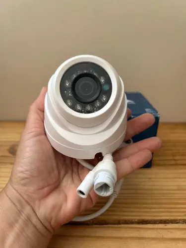 Câmera IP Dome Giga Security HD GS0145 - Nova na Caixa!