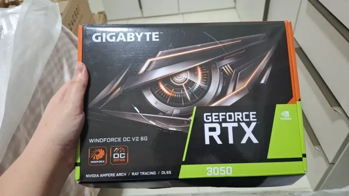 Placa de vídeo RTX 3050 6gb Windforce
