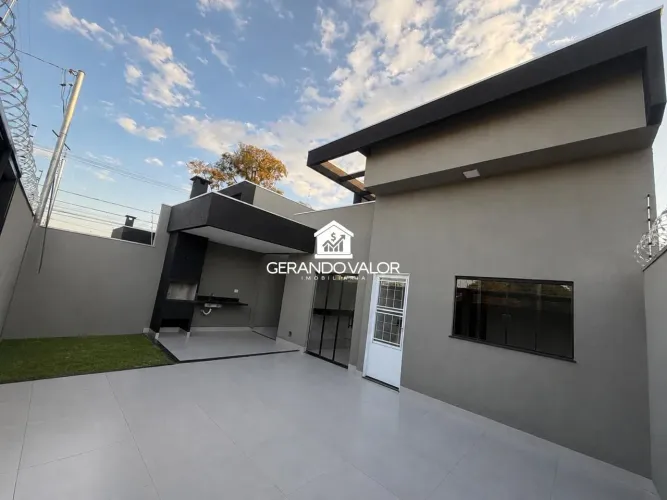 Casa nova com Suíte e Área Gourmet
