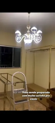 Fundo de loja de roupas