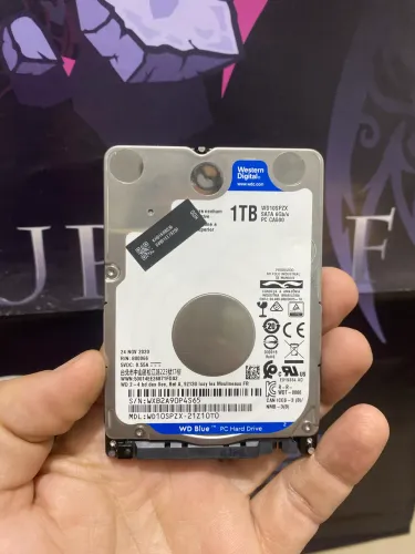 HD WD blue 1tb 2.5 ano 2020 (Notebook) pode usar na case 3.0