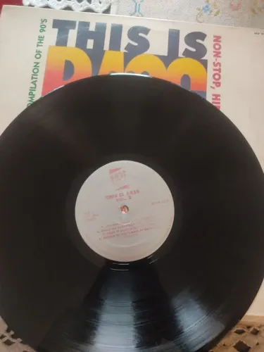 Disco de vinil this the bass