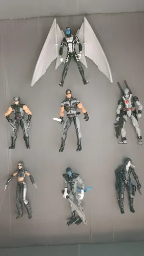 7-pack X-Force by Clayton Crain. Escala 1:18
