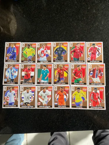 Kit 18 legends bronze copa 2026
