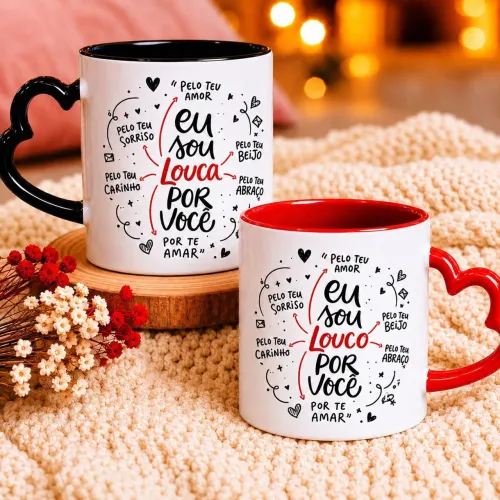 Presente dia dos namorados caneca personalizada 