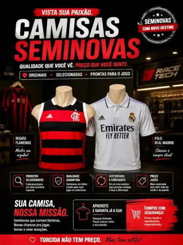 Camisas originais usadas GG