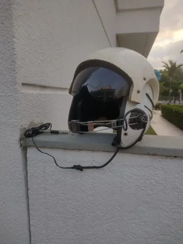 Capacete de piloto de Caça