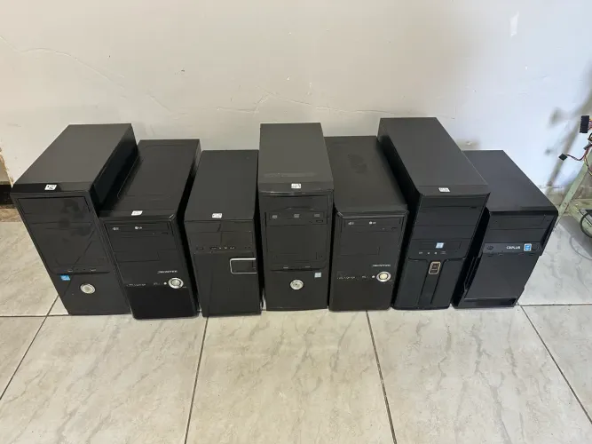 Computador i3 quarta geração completo 8 gb tela para empresas loja fisica com entrega