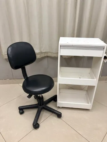 Mocho e Carrinho MDF