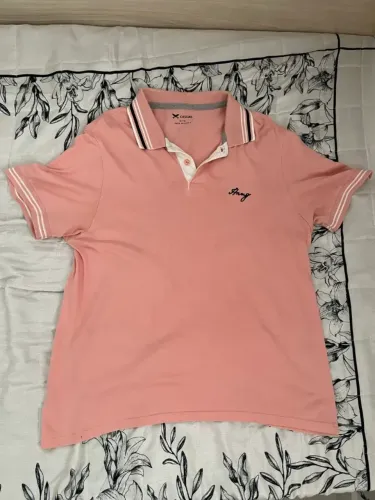 Vendo camisa polo Hering rosa
