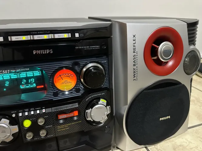 MINI SYSTEM PHILIPS FW-C507 (IMPECÁVEL)