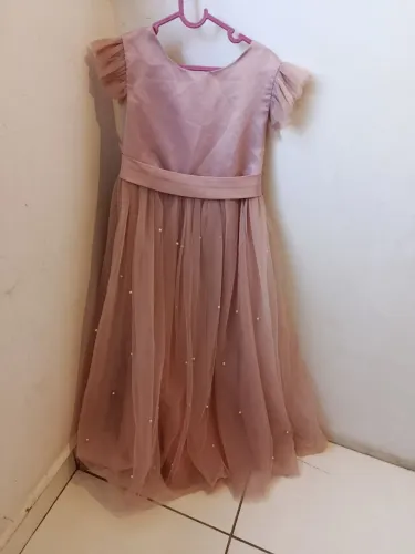 Vestido maravilhoso de festa infantil 